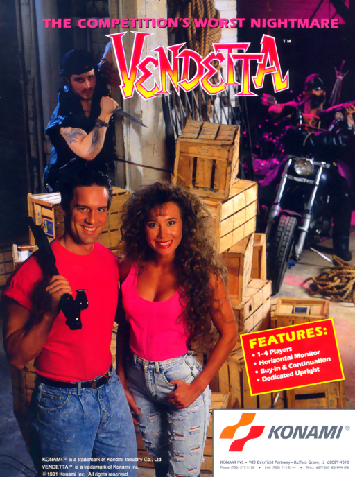 Vendetta (World 4 Players ver. T) Game Cover